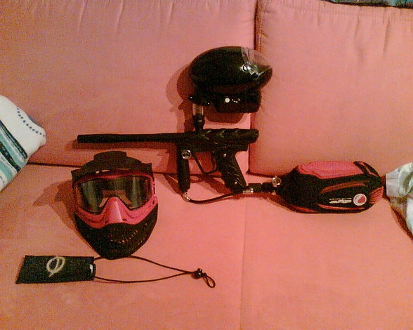 Mein geiles Paintball-set - 