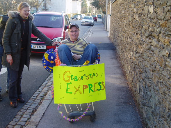 Mein Geburtstag-Einkaufswagen - 