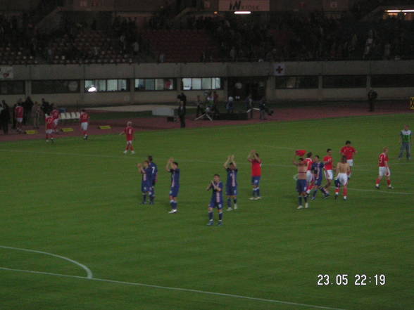 kroatien vs österreich am 23.05.06 - 