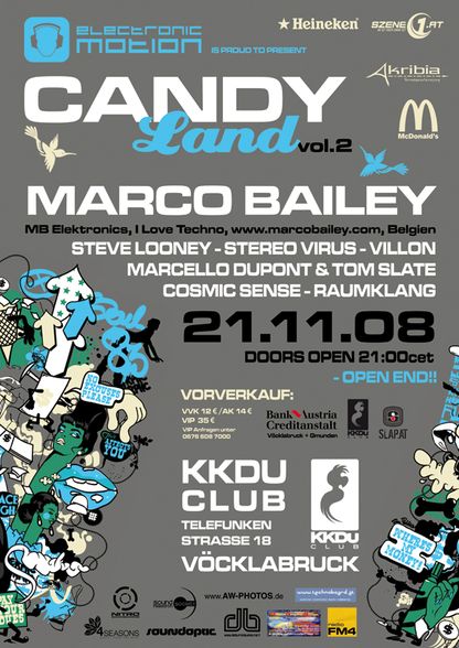 CANDYLAND volume2 @ KKDU - Fr. 21.11.08 - 