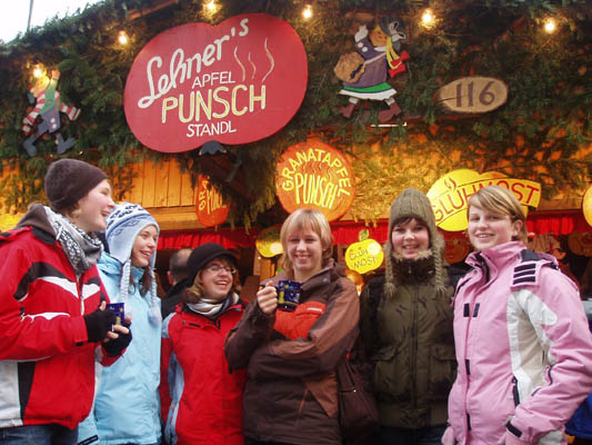 weihnachtsmarkt in wein - 