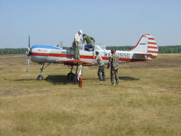 Ich als russischer Pilot - 