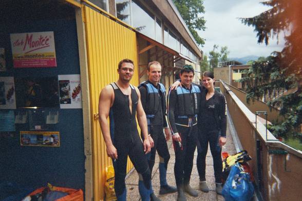 Rafting und Canyoningtour 2006 - 