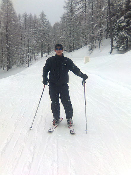 Skifahren auf Wurzeralm 6 Februar 2010 - 