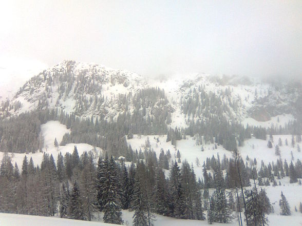 Skifahren auf Wurzeralm 6 Februar 2010 - 