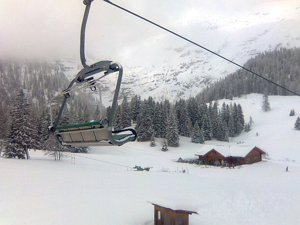 Skifahren auf Wurzeralm 6 Februar 2010 - 