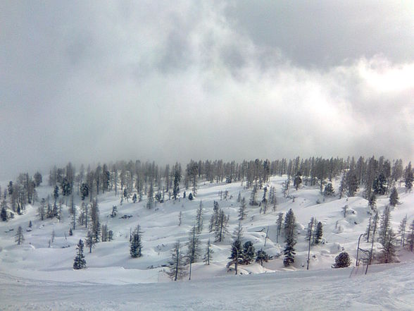 Skifahren auf Wurzeralm 6 Februar 2010 - 