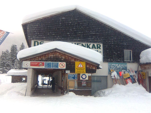 Skifahren auf Wurzeralm 6 Februar 2010 - 