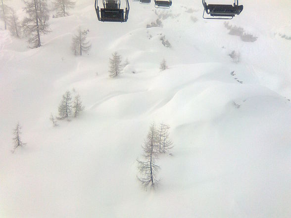 Skifahren auf Wurzeralm 6 Februar 2010 - 