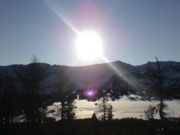 Snowboarden auf da Höss - 