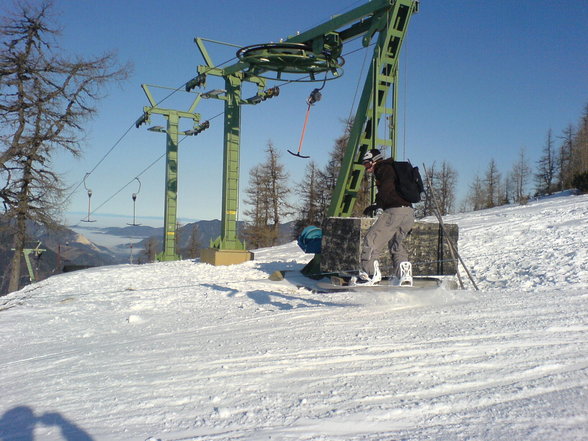 Snowboarden auf da Höss - 