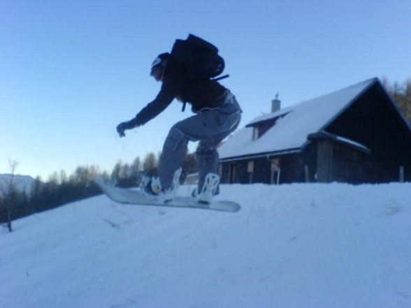 Snowboarden auf da Höss - 