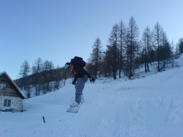 Snowboarden auf da Höss - 