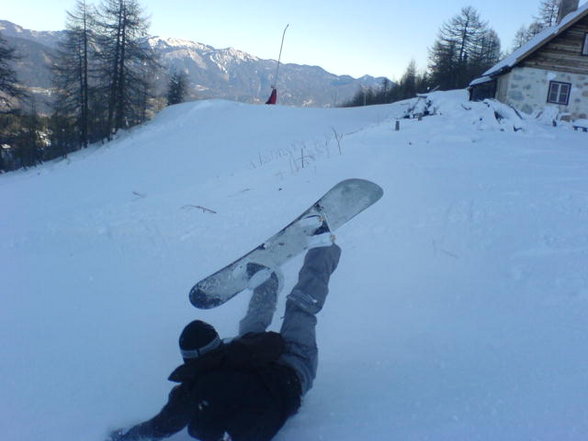 Snowboarden auf da Höss - 