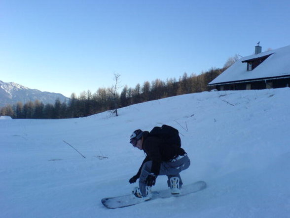 Snowboarden auf da Höss - 