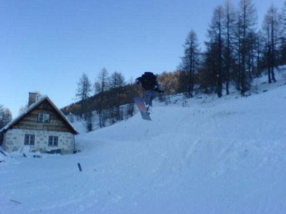 Snowboarden auf da Höss - 