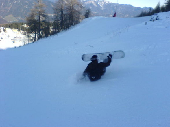 Snowboarden auf da Höss - 