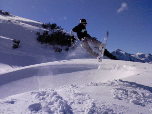 Snowboarden auf da Planneralm - 