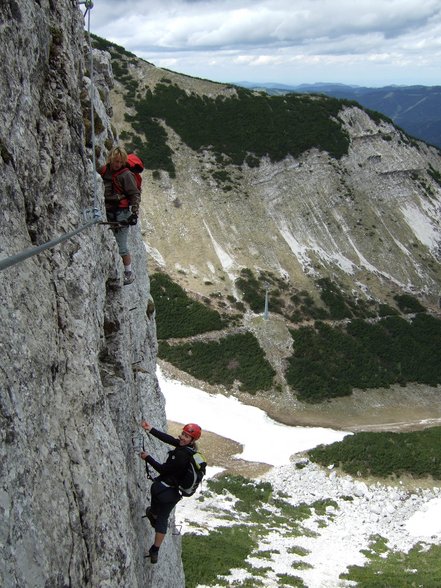 Hochkarklettersteig Mai 2007 - 