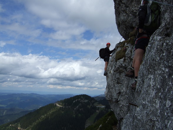 Hochkarklettersteig Mai 2007 - 