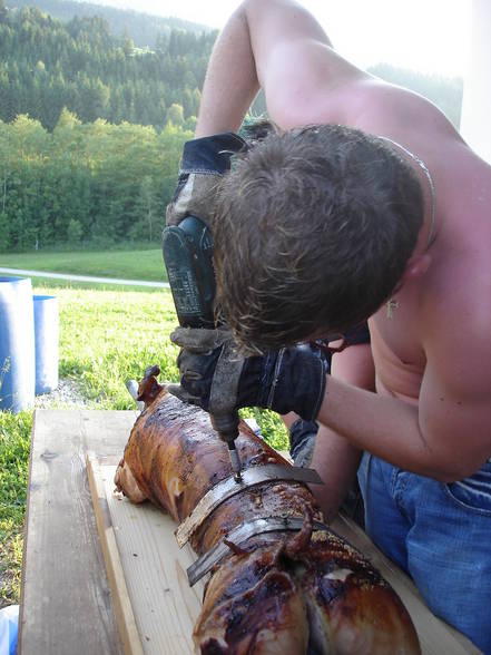 Spannferkel grillen - 