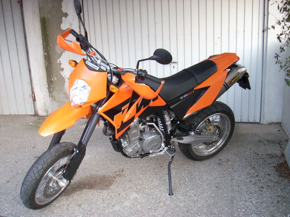 mein bike KTM LC4   Umbaun - 