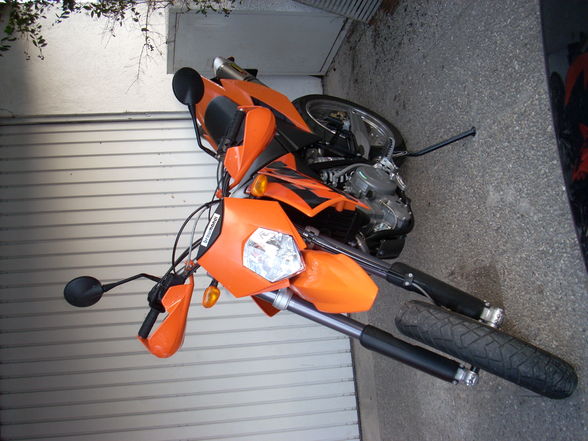 mein bike KTM LC4   Umbaun - 