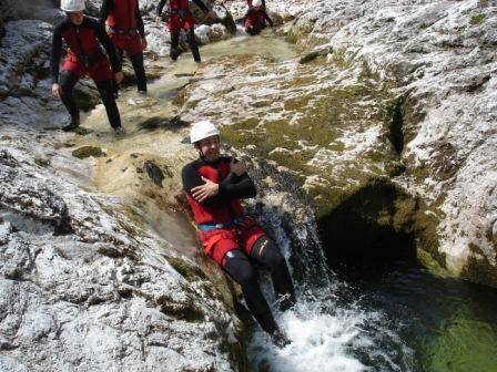 Canyoning und Rafting 22.+23.07.2006 - 