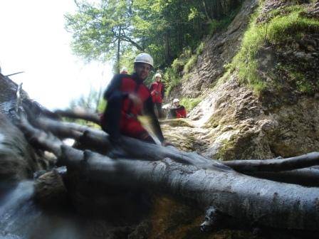 Canyoning und Rafting 22.+23.07.2006 - 