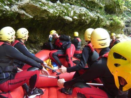 Canyoning und Rafting 22.+23.07.2006 - 