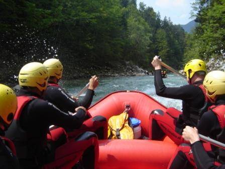 Canyoning und Rafting 22.+23.07.2006 - 