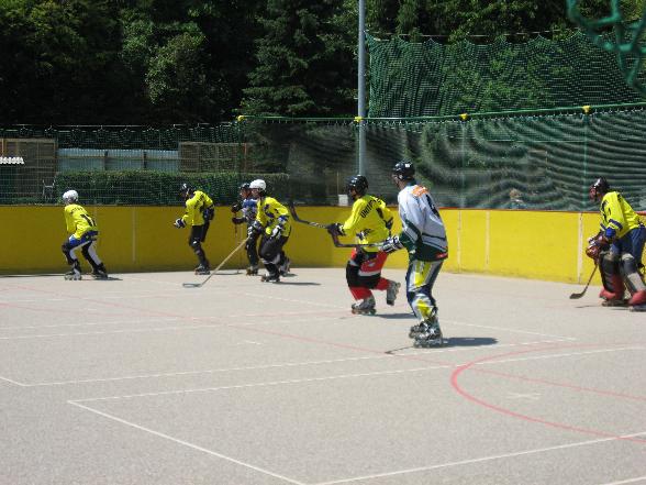 1.Spieltag Inlinehockey Liga - 