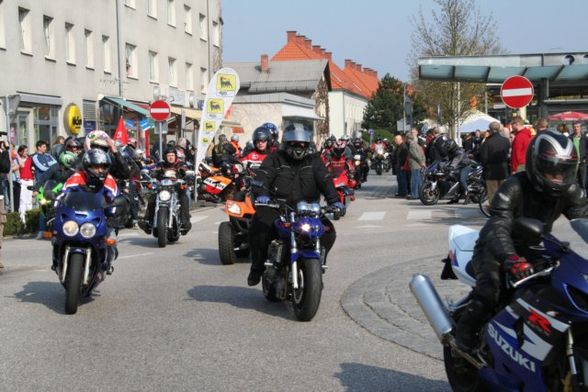 Motorradweihe 2008 Traun  - 