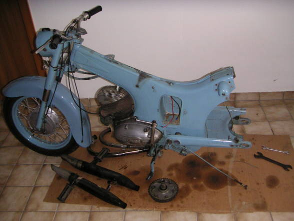 Restauration Puch 175 SV - 