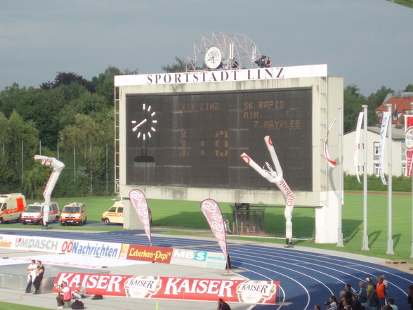 Lask Linz gegen Sk Rapid Wien 2:0 - 