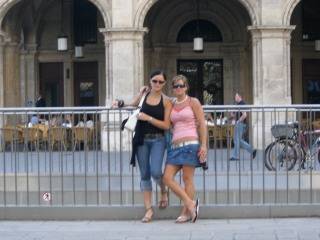 Trudi, Karin und ich in Wien - 