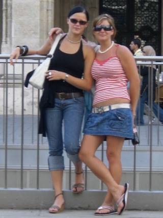 Trudi, Karin und ich in Wien - 