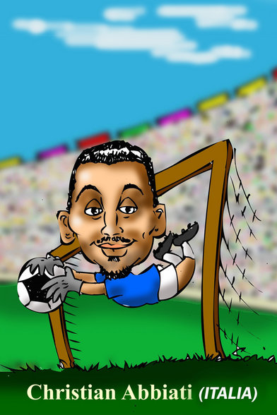 Fussball ,,Cartoon" - 