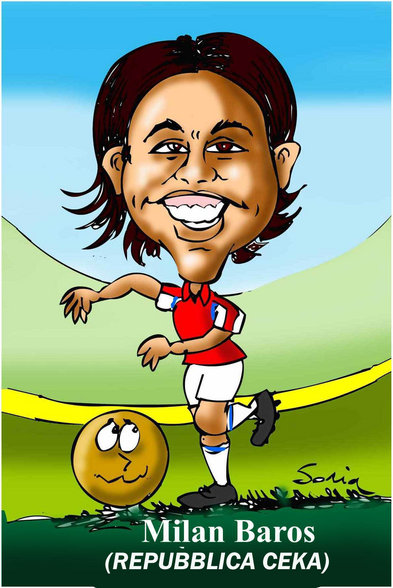 Fussball ,,Cartoon" - 