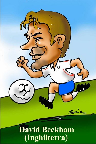 Fussball ,,Cartoon" - 