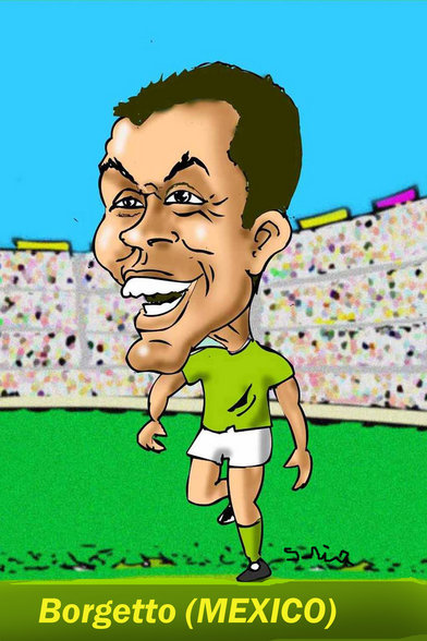 Fussball ,,Cartoon" - 