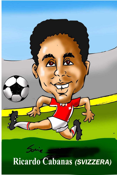 Fussball ,,Cartoon" - 