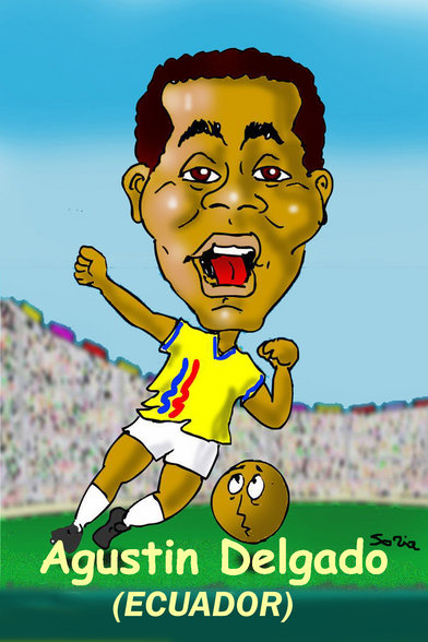 Fussball ,,Cartoon" - 