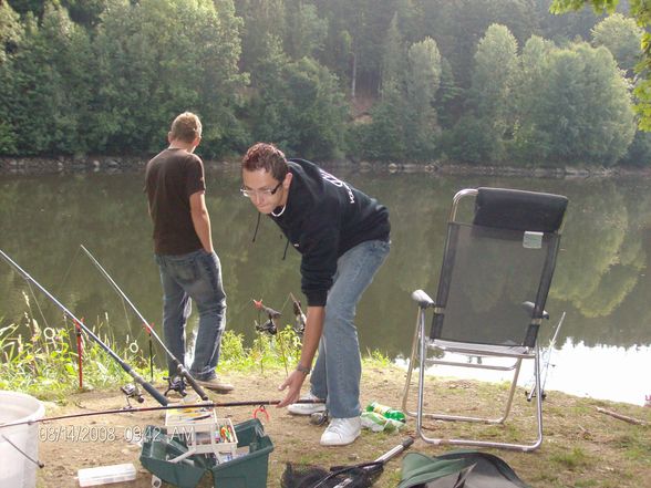 Fischn am Stausee - 