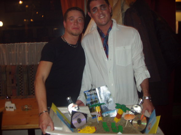 Ich und Christian beim 25 Geburtstag - 