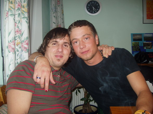 Ich und Christian beim 25 Geburtstag - 