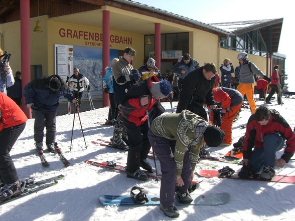 Genie auf de Schi in Wagrain - 