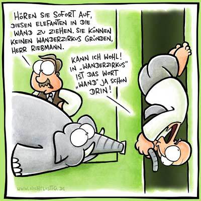 nicht lustig - 