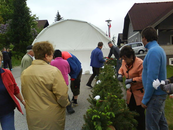 Maibaumaufstellen 2009 - 