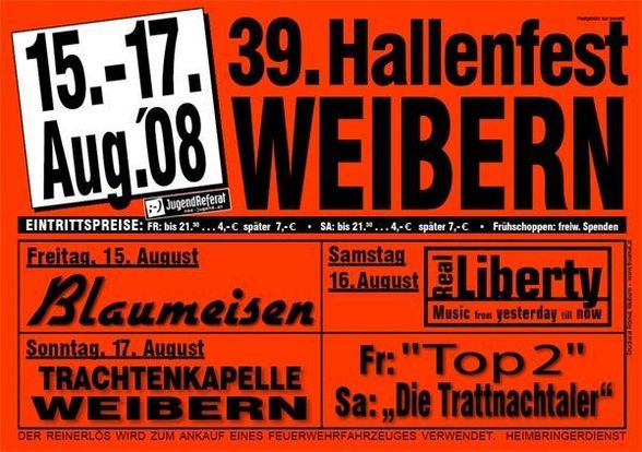 Hallenfest WEIBERN - 